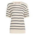 Tommy Hilfiger Dames Trui Ww0ww459500fb Blauw dessin