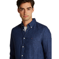 Tommy Hilfiger Heren Overhemd Mw0mw34602dcc Navy
