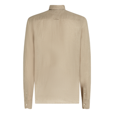 Tommy Hilfiger Heren Overhemd Mw0mw34602rbt Beige