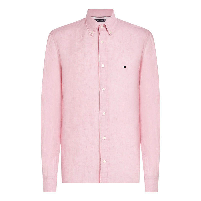 Tommy Hilfiger Heren Overhemd Mw0mw34602tol Roze