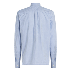 Tommy Hilfiger Heren Overhemd Mw0mw375490a7 Bleu