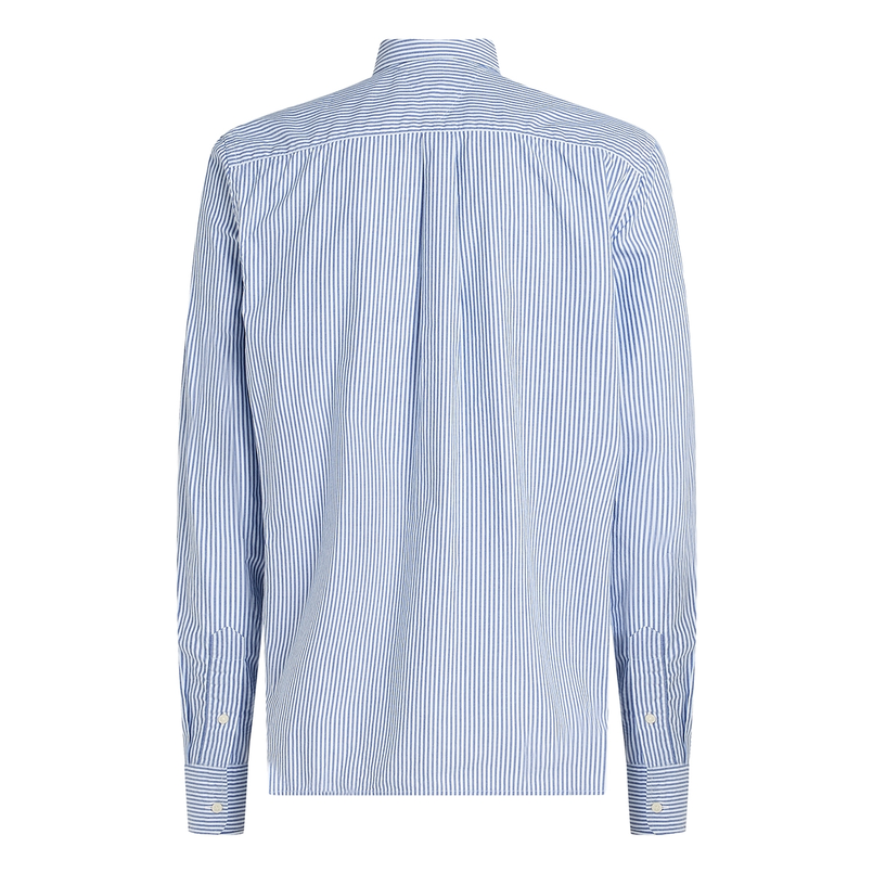 Tommy Hilfiger Heren Overhemd Mw0mw375490a7 Bleu