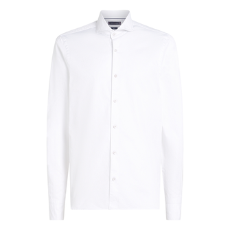 Tommy Hilfiger Heren Overhemd Mw0mw37612ycf Wit