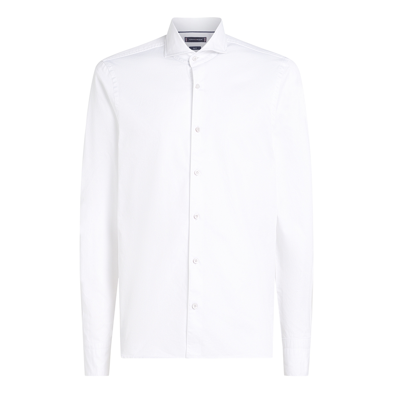 Tommy Hilfiger Heren Overhemd Mw0mw37612ycf Wit
