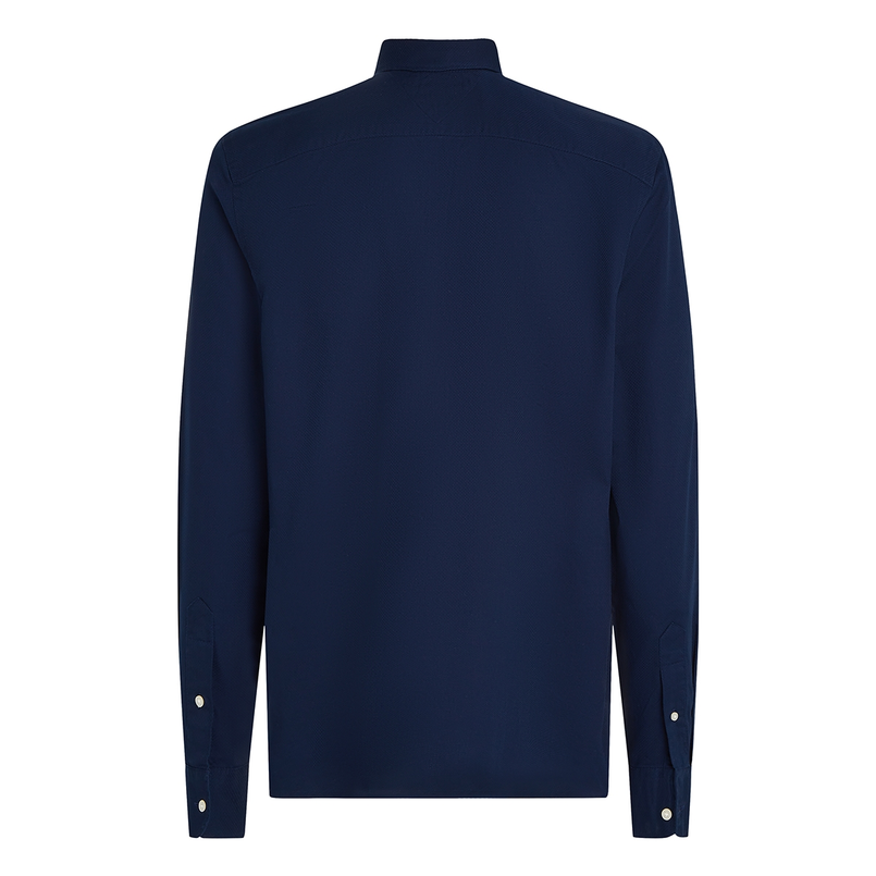 Tommy Hilfiger Heren Overhemd Mw0mw38556dcc Navy