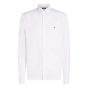 Tommy Hilfiger Heren Overhemd Mw0mw38556ycf Wit