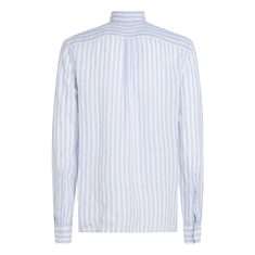 Tommy Hilfiger Heren Overhemd Mw0mw385810a4 Bleu