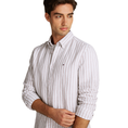Tommy Hilfiger Heren Overhemd Mw0mw385810aa Beige