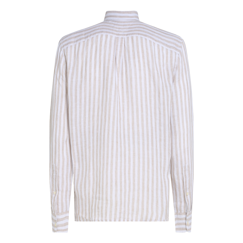 Tommy Hilfiger Heren Overhemd Mw0mw385810aa Beige