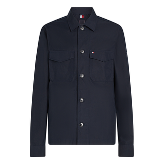 Tommy Hilfiger Heren Overhemd Mw0mw38712dw5 Navy