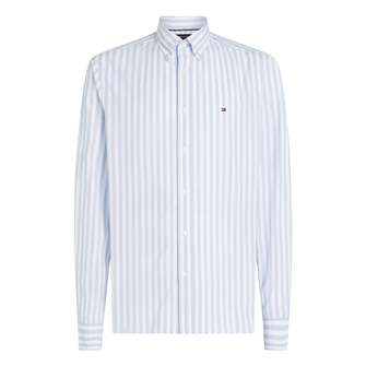 Tommy Hilfiger Heren Overhemd Mw0mw391590a4 Bleu