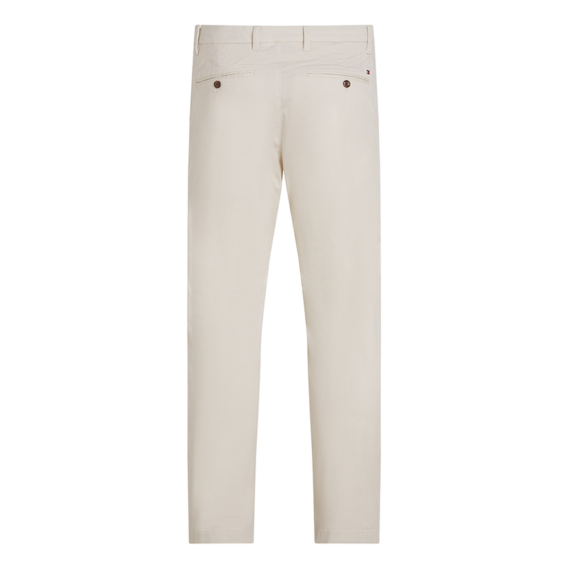 Tommy Hilfiger Heren Pantalon Mw0mw37714ya8 Ecru