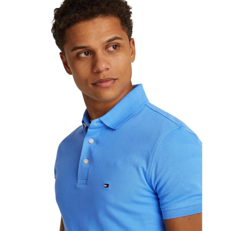 Tommy Hilfiger Heren Polo Mw0mw17771c30 Bleu
