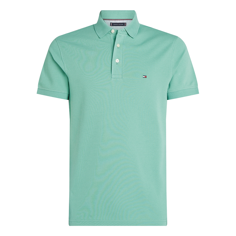 Tommy Hilfiger Heren Polo Mw0mw17771l3j Groen