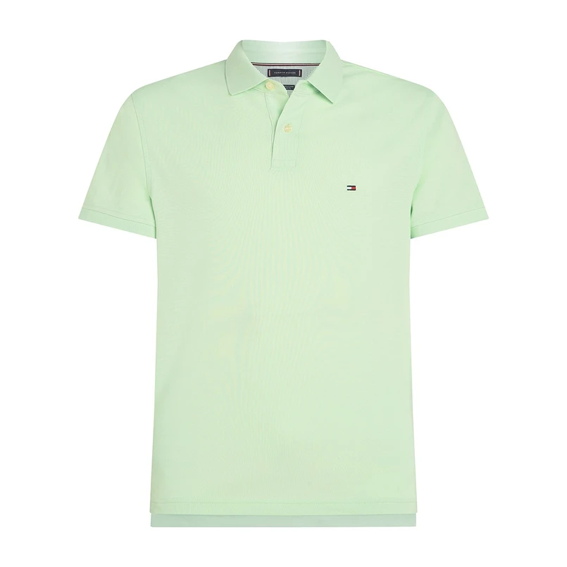 Tommy Hilfiger Heren Polo Mw0mw17771lxy Mint