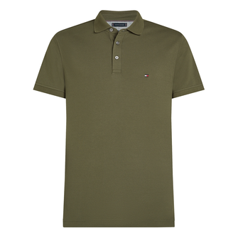 Tommy Hilfiger Heren Polo Mw0mw17771rbn Olijf