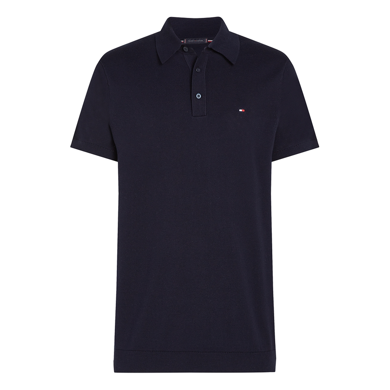 Tommy Hilfiger Heren Polo Mw0mw37396dw5 Navy