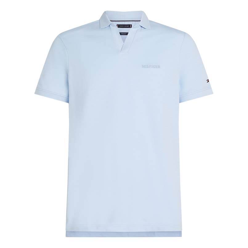 Tommy Hilfiger Heren Polo Mw0mw38483c3q Midden bruin