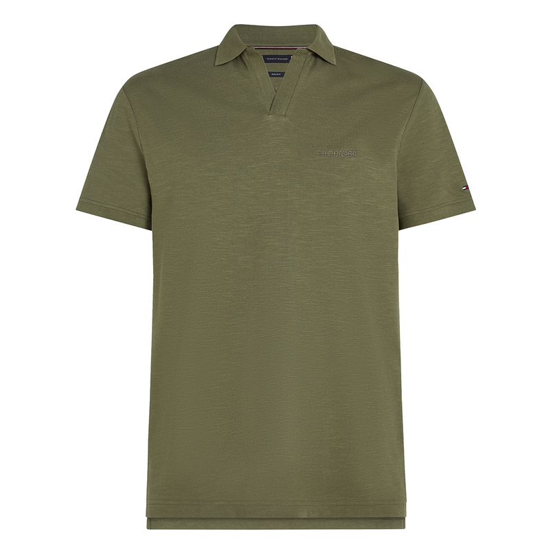 Tommy Hilfiger Heren Polo Mw0mw38483pli Wit