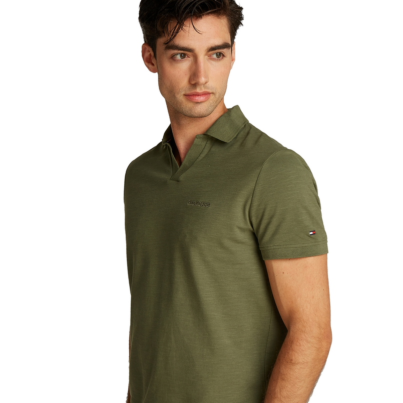 Tommy Hilfiger Heren Polo Mw0mw38483pli Wit