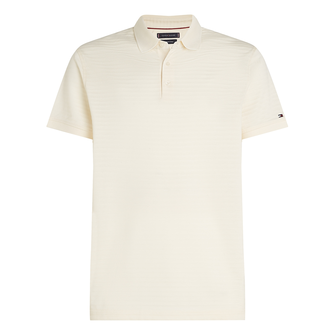 Tommy Hilfiger Heren Polo Mw0mw38743z00 Ecru