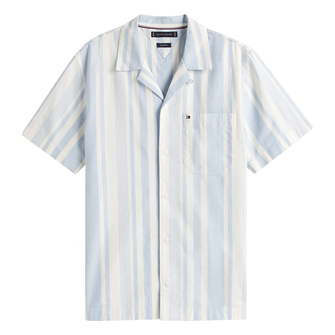 Tommy Hilfiger Heren Shirt MW0MW405360A4 Bleu