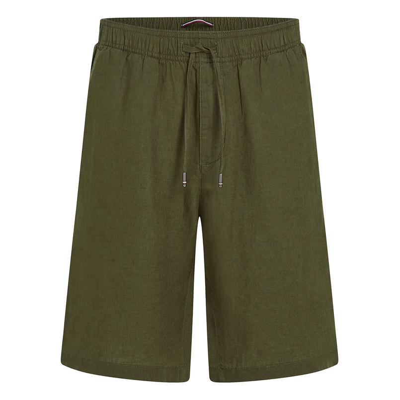 Tommy Hilfiger Heren Short Mw0mw37804rbn Olijf