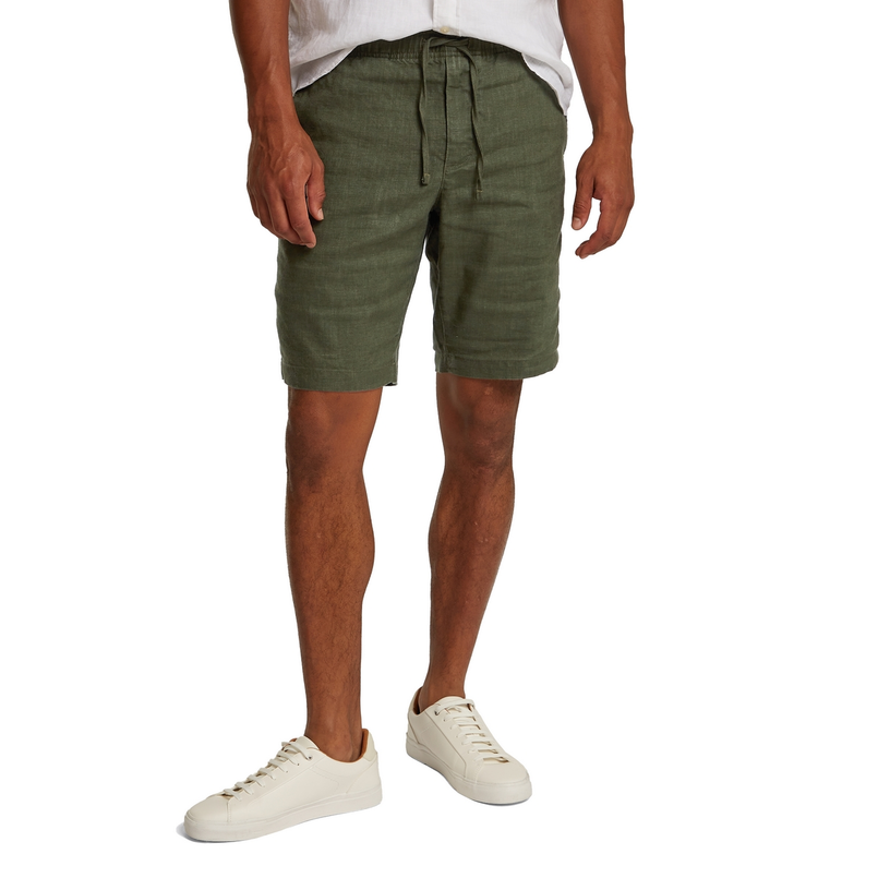 Tommy Hilfiger Heren Short Mw0mw37804rbn Olijf
