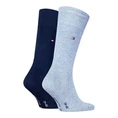 Tommy Hilfiger Heren Sokken 371111 Blauw mele