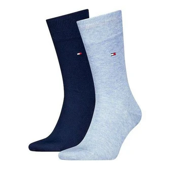 Tommy Hilfiger Heren Sokken 371111 Blauw mele
