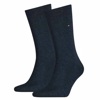 Tommy Hilfiger Heren Sokken 371111356 Midden blauw