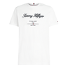 Tommy Hilfiger Heren T-shirt Mw0mw33691ybr Wit