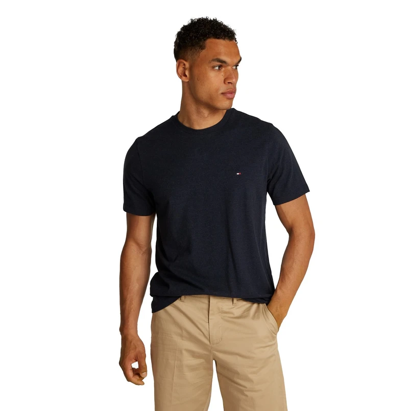 Tommy Hilfiger Heren T-Shirt MW0MW37268DV6 Bleu