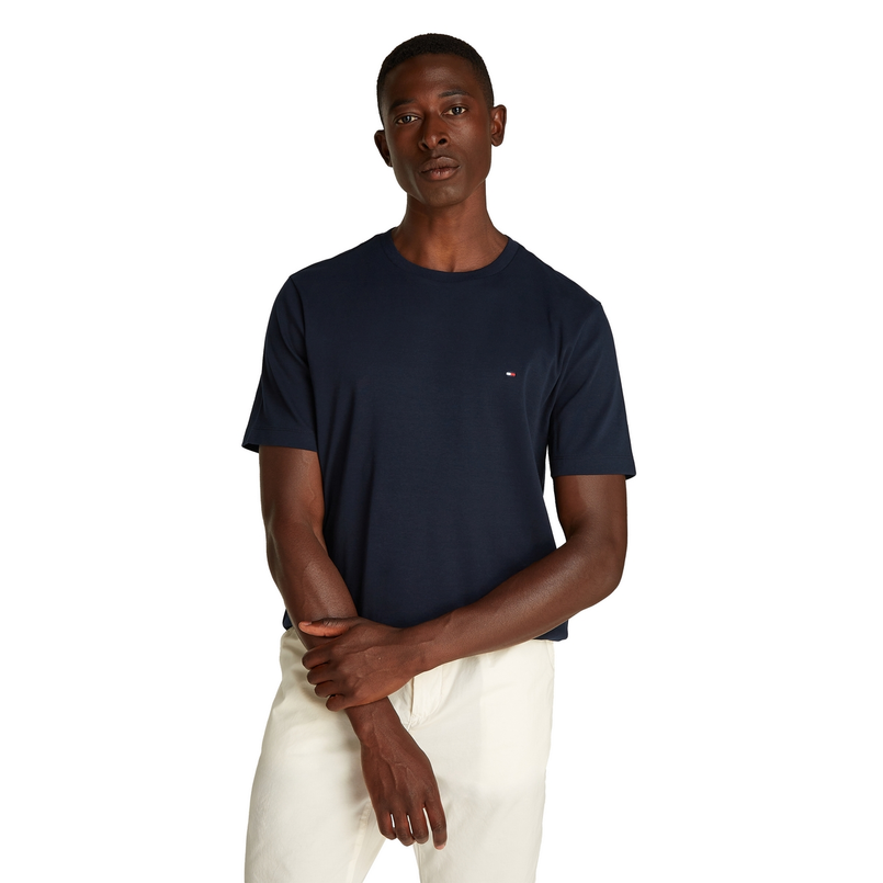 Tommy Hilfiger Heren T-shirt Mw0mw37508dw5 Navy