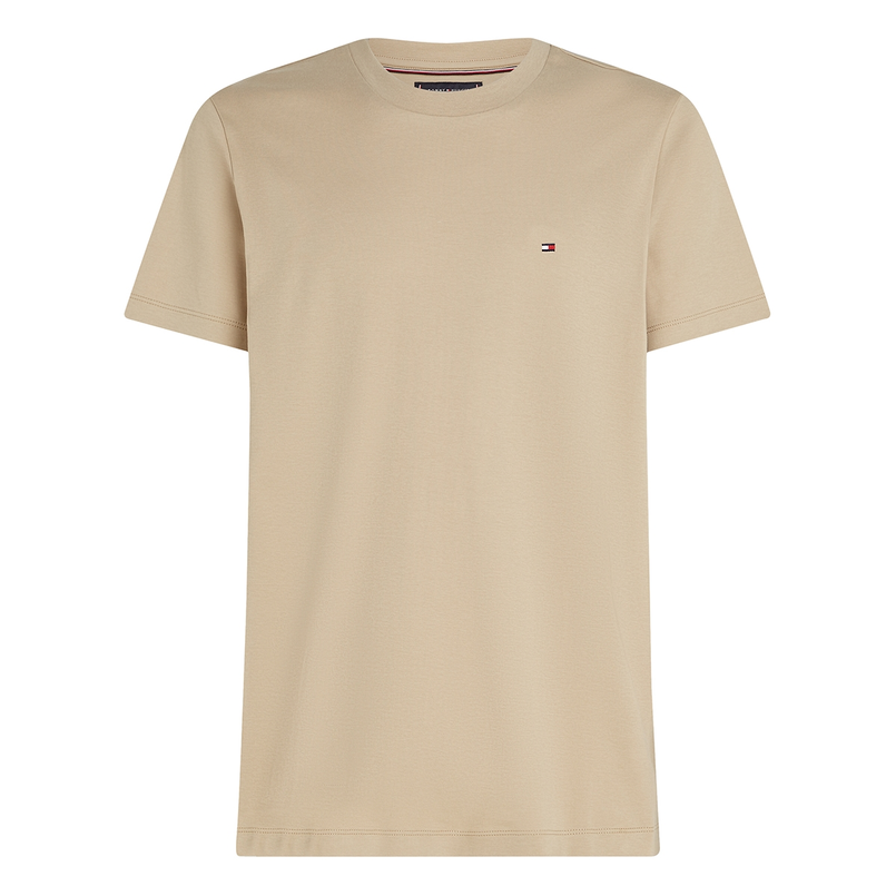 Tommy Hilfiger Heren T-shirt Mw0mw37508rbt Beige