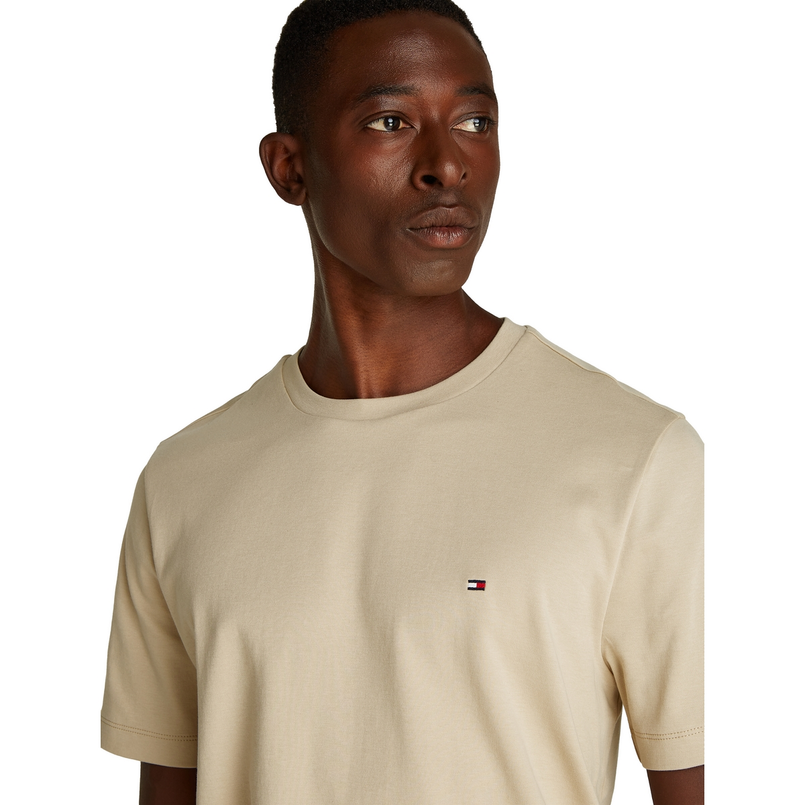 Tommy Hilfiger Heren T-shirt Mw0mw37508rbt Beige
