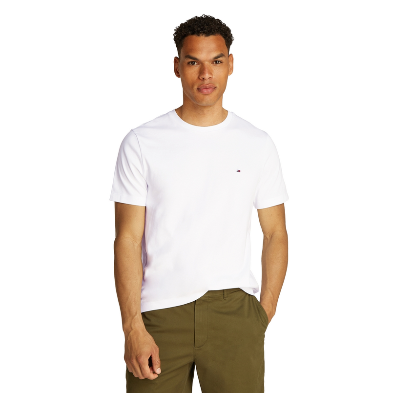 Tommy Hilfiger Heren T-shirt Mw0mw37508ybr Wit