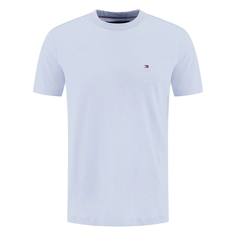 Tommy Hilfiger Heren T-shirt Mw0mw38637c10 Midden blauw
