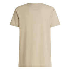 Tommy Hilfiger Heren T-shirt Mw0mw38637rbt Zand