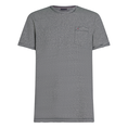 Tommy Hilfiger Heren T-shirt Mw0mw386380a4 Blauw mele