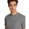 Tommy Hilfiger Heren T-shirt Mw0mw386380a4 Blauw mele