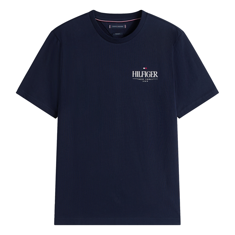 Tommy Hilfiger Heren T-shirt MW0MW39355DW5 Navy