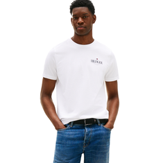 Tommy Hilfiger Heren T-shirt MW0MW39355YBR Wit