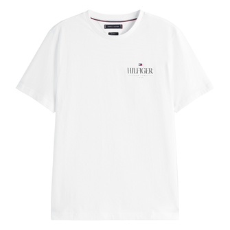 Tommy Hilfiger Heren T-shirt MW0MW39355YBR Wit