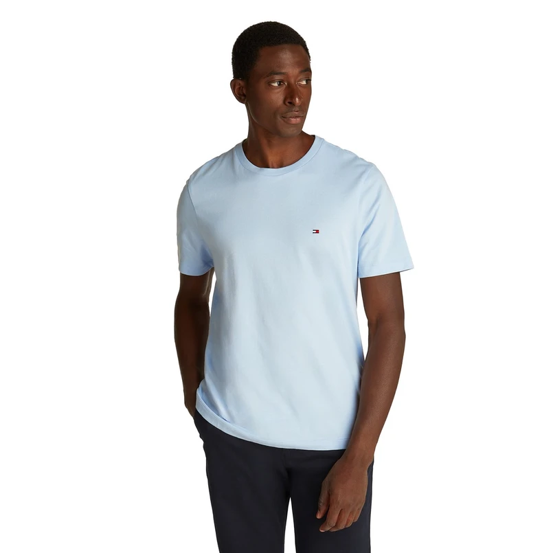 Tommy Hilfiger Heren T-shirt MW0MW39995C1O Bleu