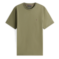 Tommy Hilfiger Heren T-shirt MW0MW39995PLI Groen