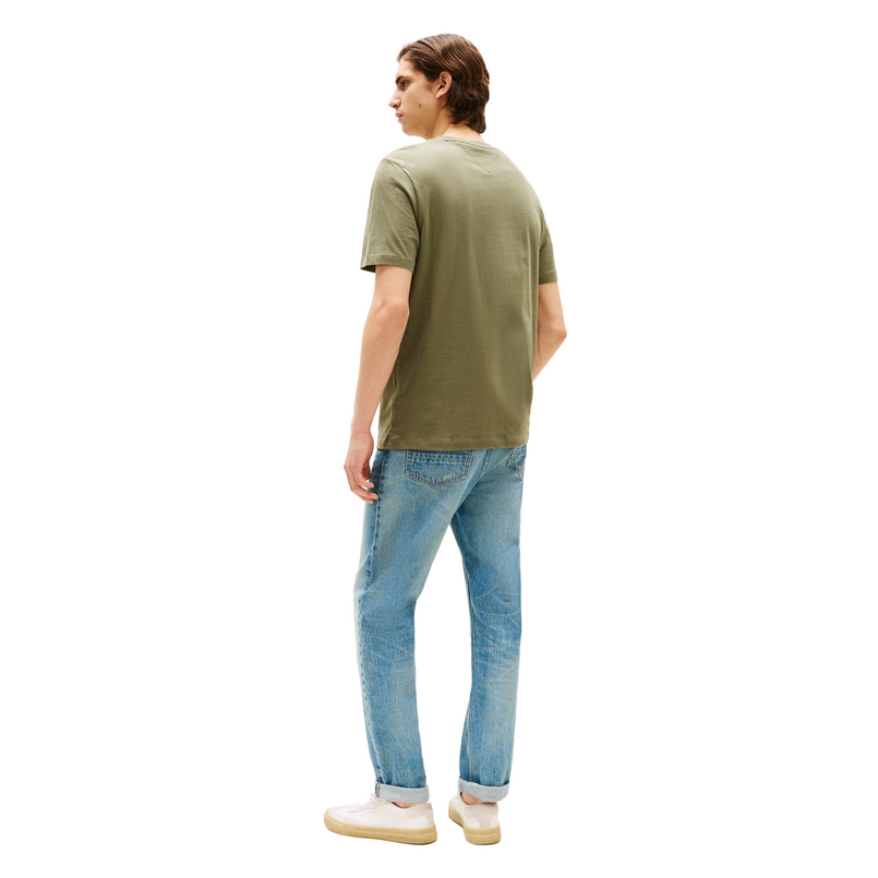 Tommy Hilfiger Heren T-shirt MW0MW39995PLI Groen