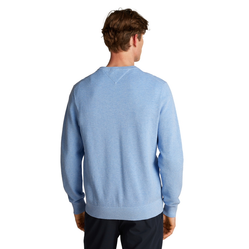 Tommy Hilfiger Heren Trui Mw0mw36347dv5 Bleu