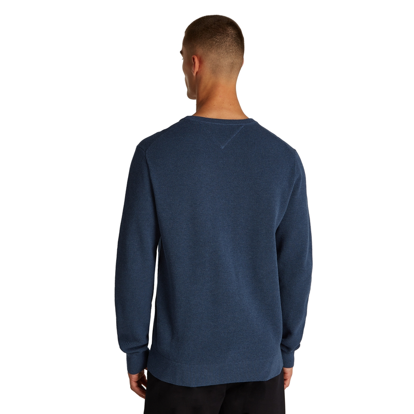 Tommy Hilfiger Heren Trui Mw0mw36347dvi Blauw