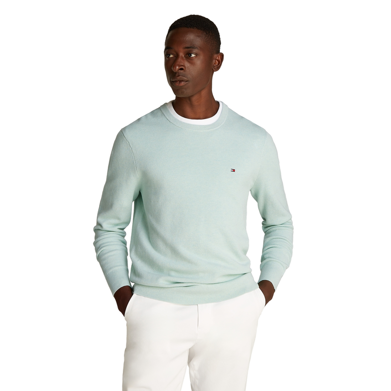 Tommy Hilfiger Heren Trui Mw0mw36347mre Bleu
